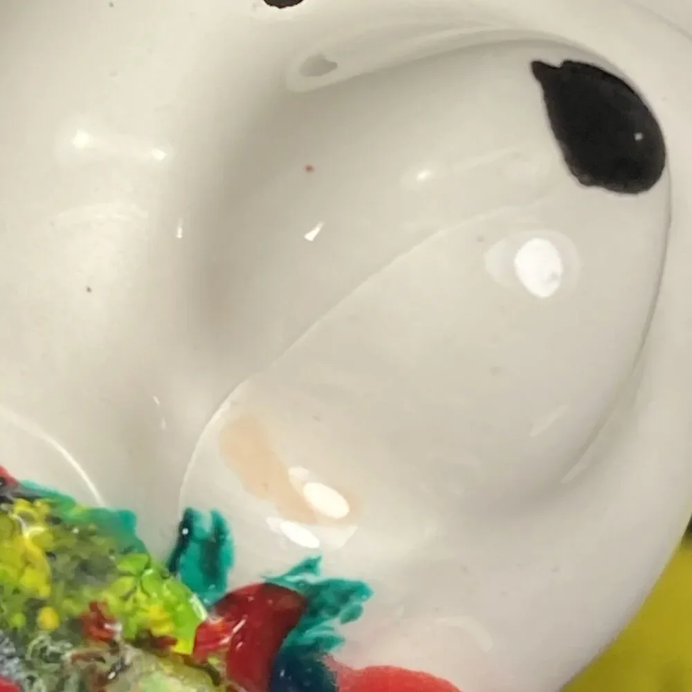 Polar Bear Penguin Salt and Pepper Shakers NEW Ceramic 3 in Christmas Hat Scarf